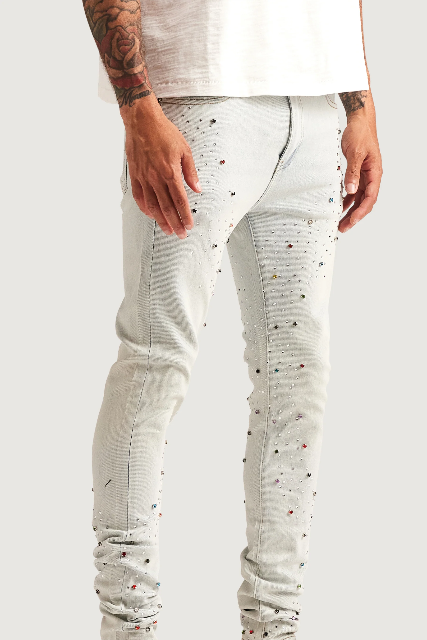 Bowie Skinny Denim (Light Blue) - Image 5