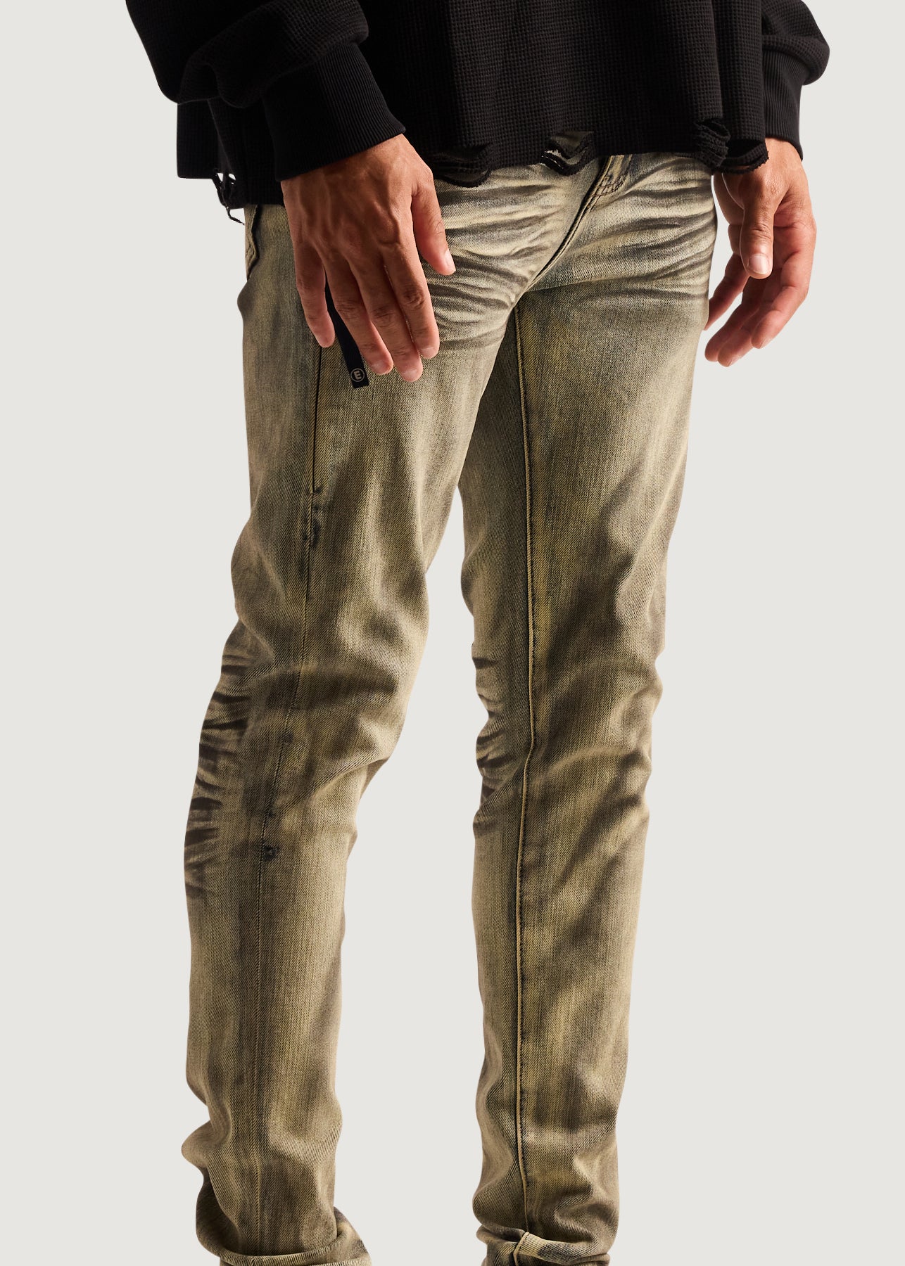 David Skinny Denim (Burnt Sand) - Image 5