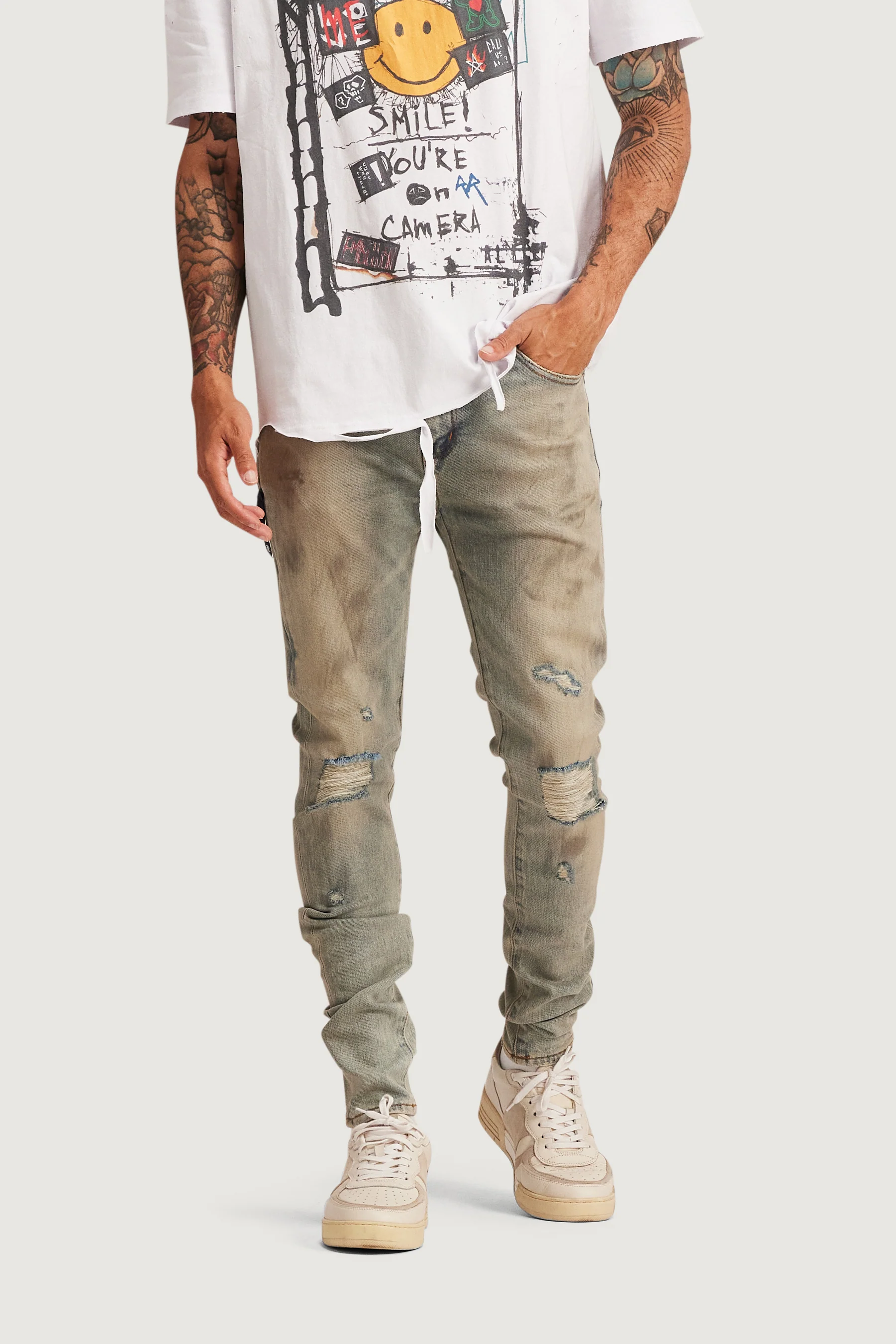 David Skinny Denim (Desert Wash) - Image 2