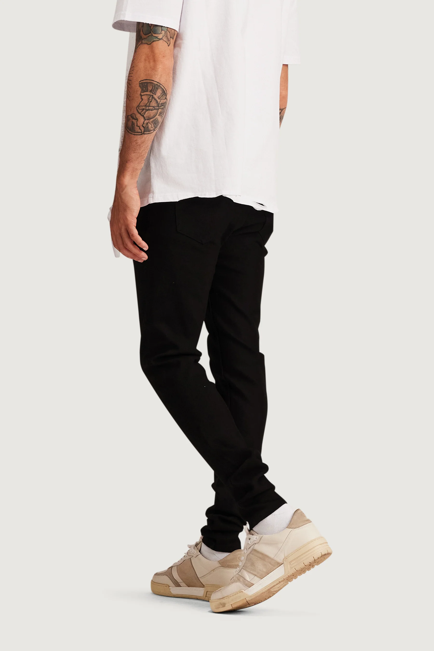 David Skinny Denim (Jet Black) - Image 7
