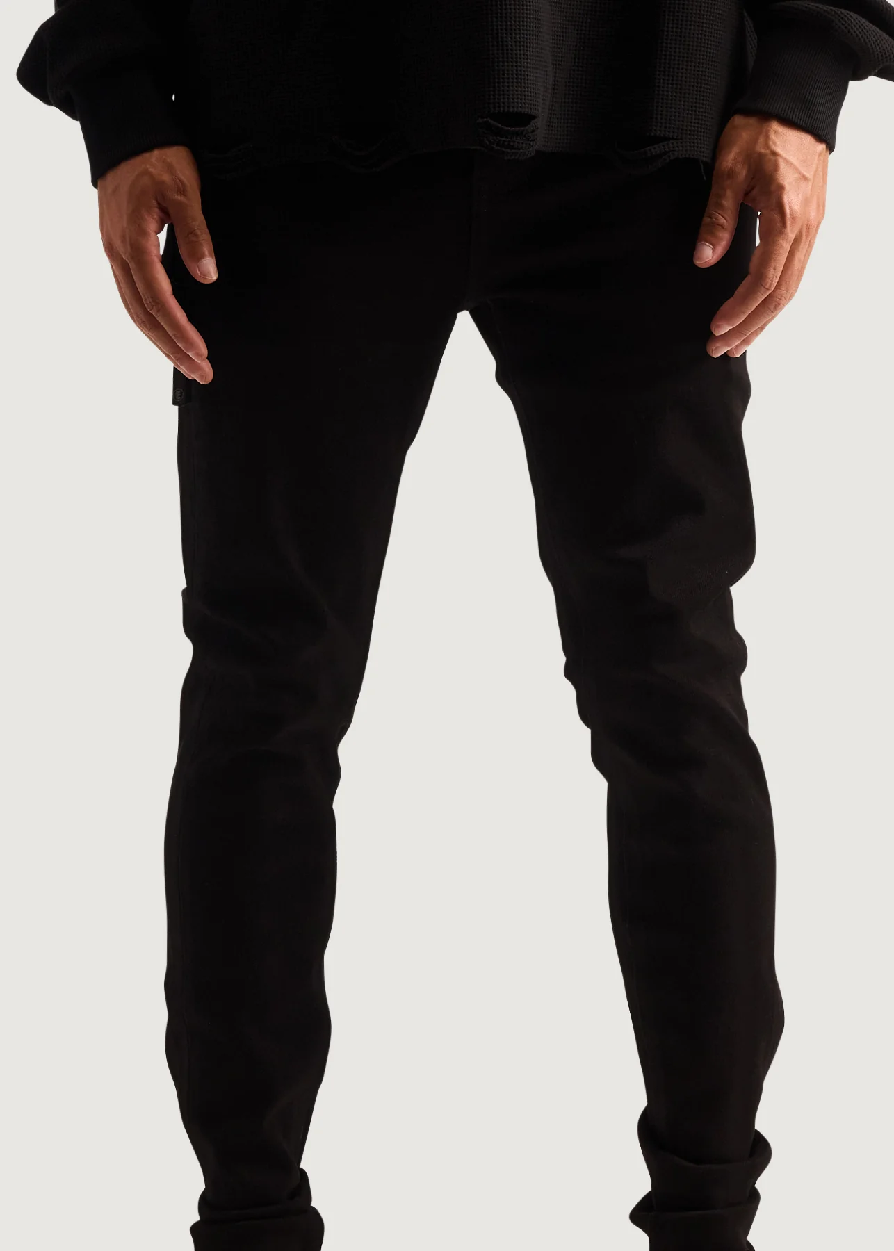 David Skinny (Jet Black)-Black - Image 3