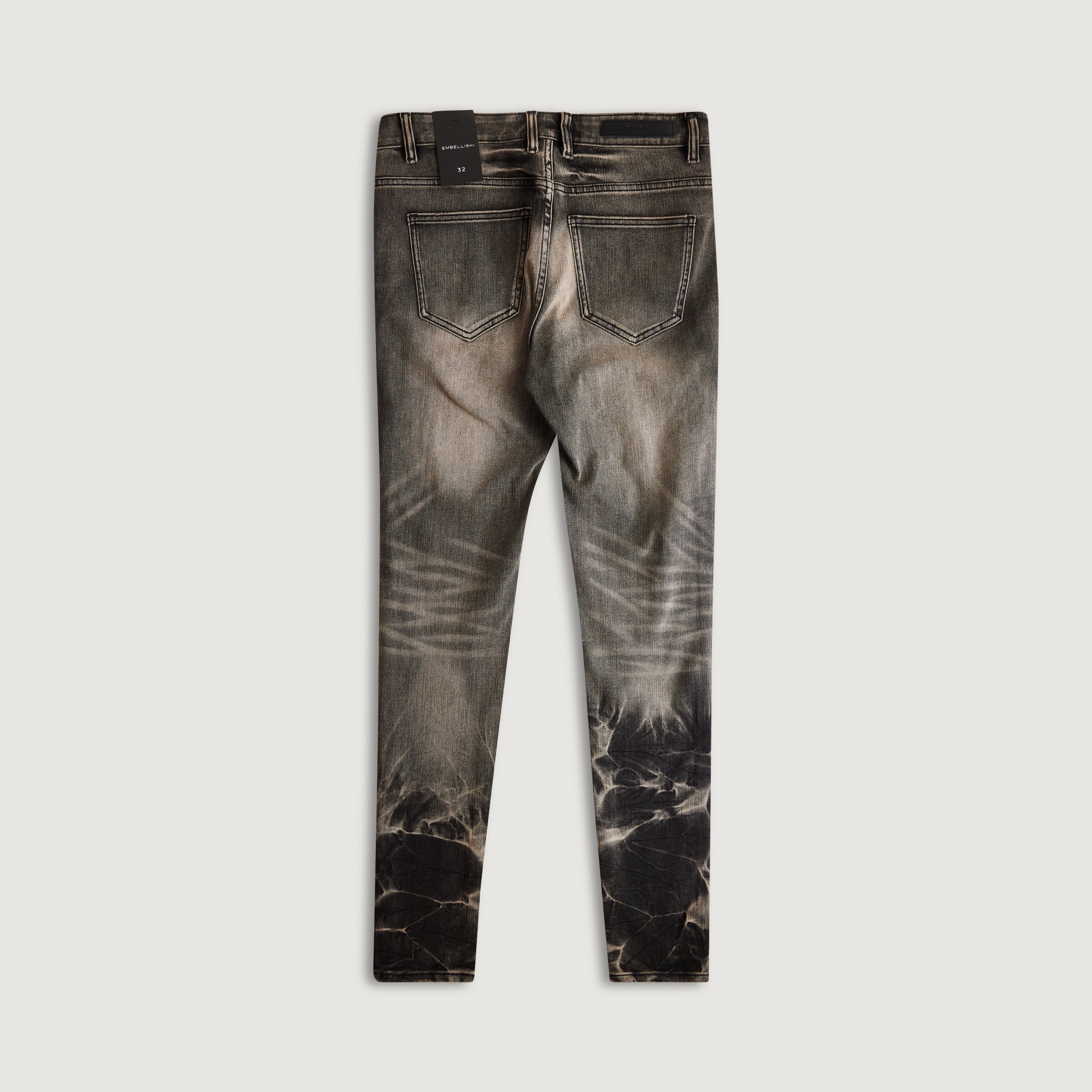 David Skinny Denim (Noir Wash) - Image 6