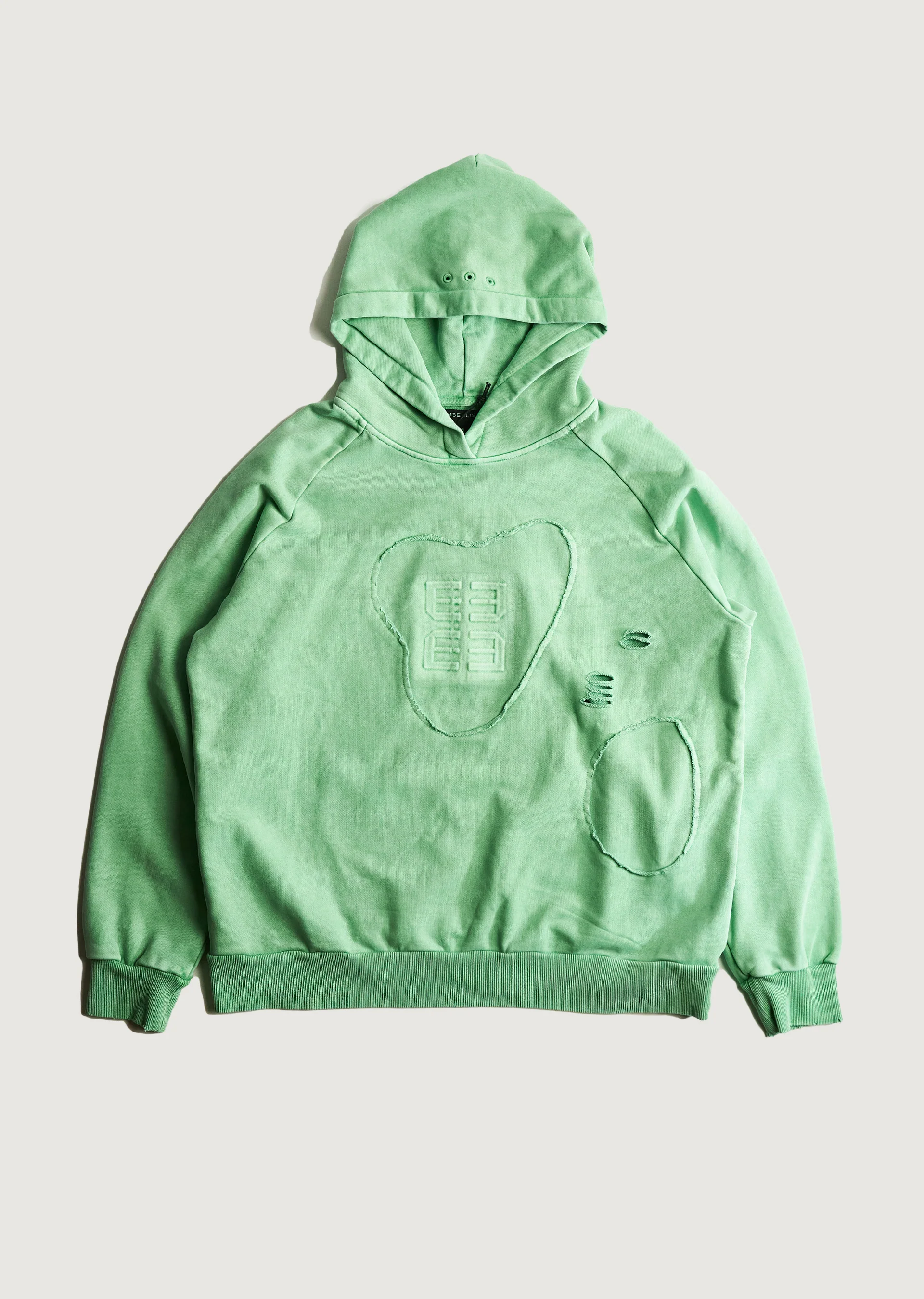 Edge Hoodie (Washed Lime)