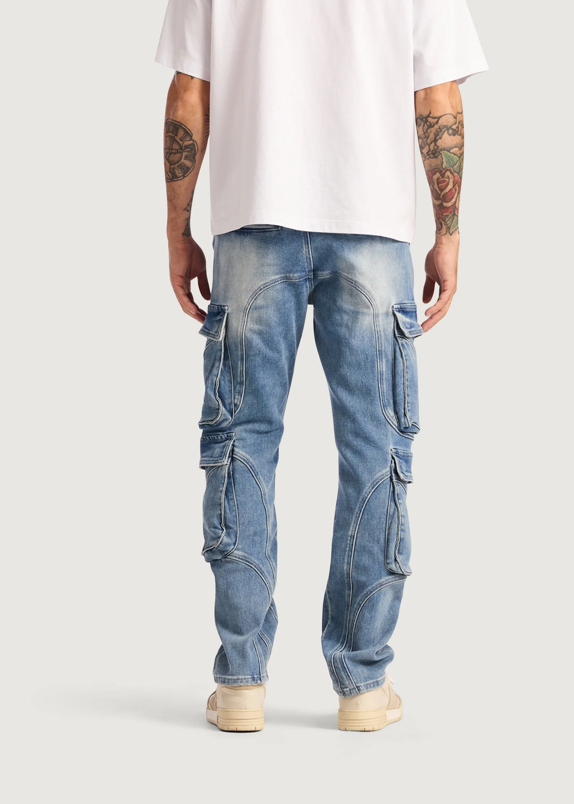 Recon Cargo Denim (Blue) - Image 5