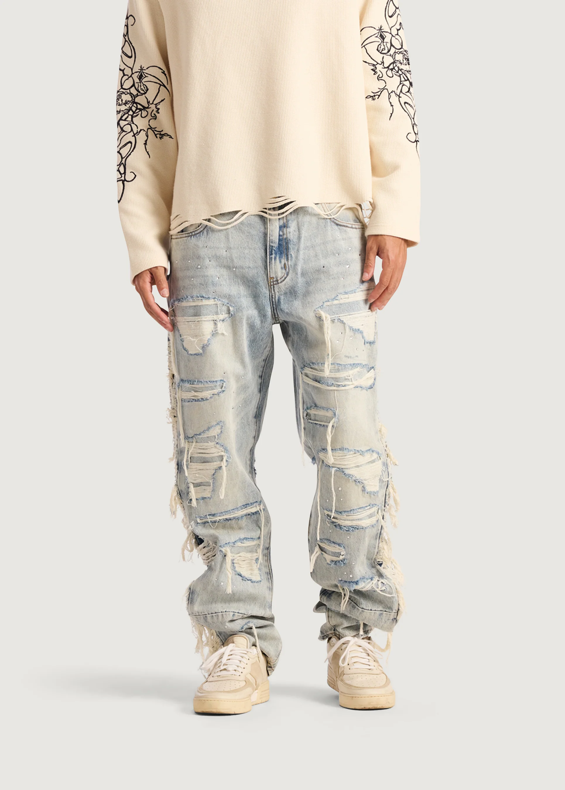 Shatter Fit Baggy Denim - Image 2
