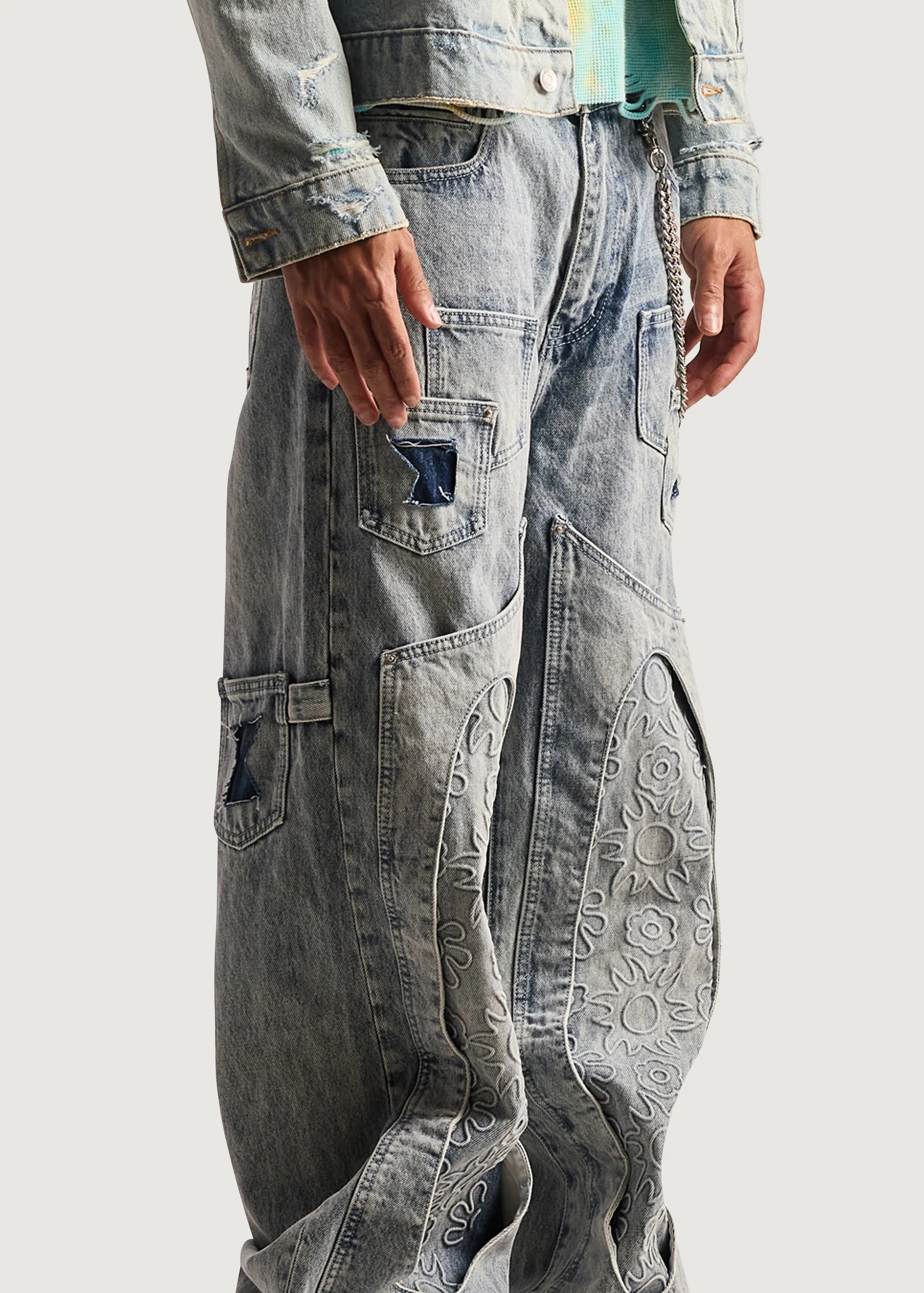 Sunwave Baggy Denim (Blue) - Image 4