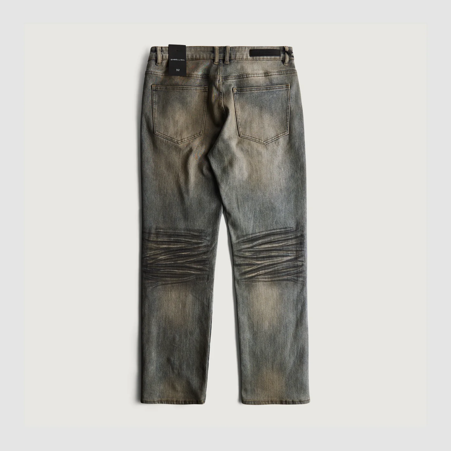 Spencer Slim Straight Denim (Acid Indigo) - Image 2