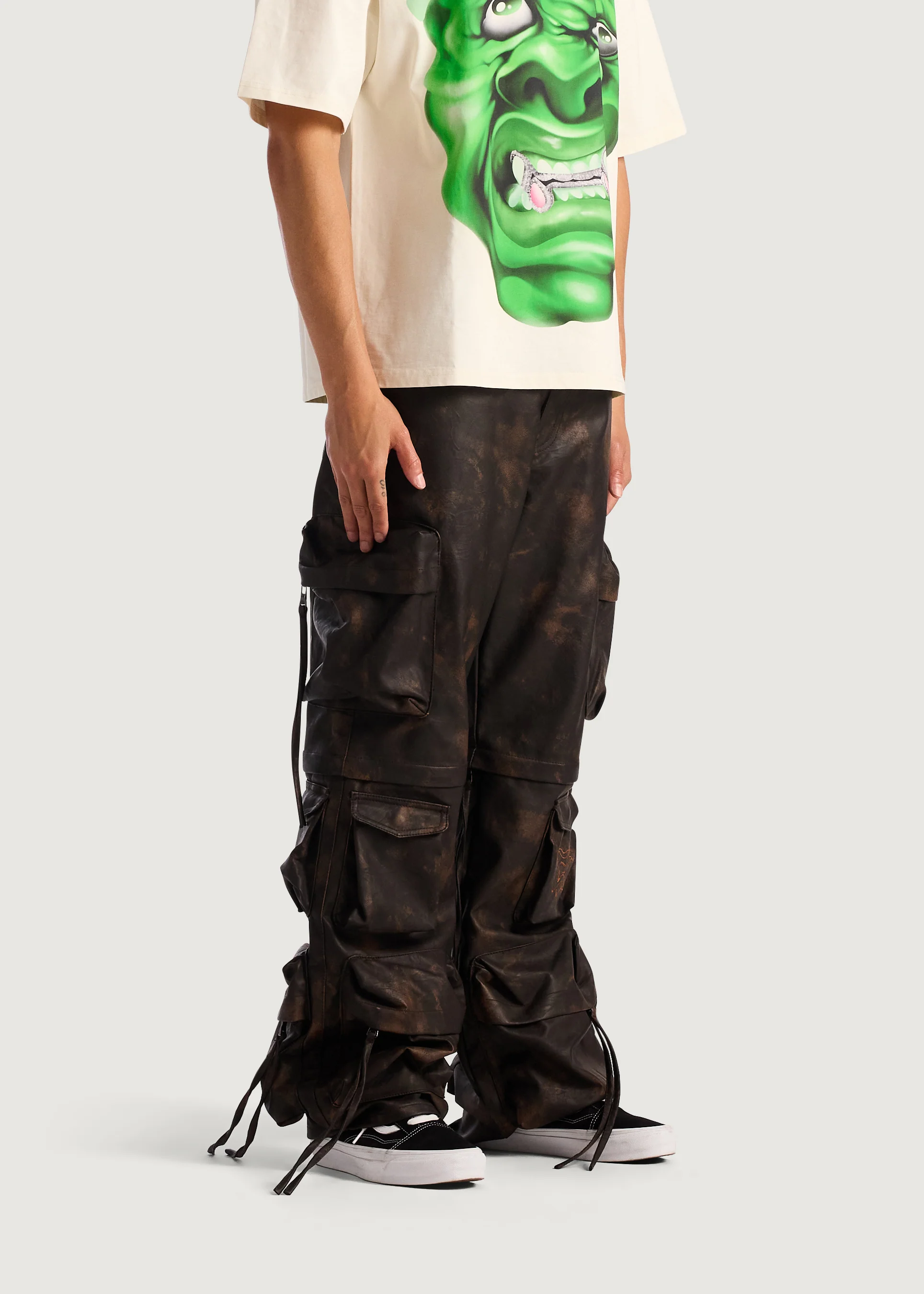 Hawk Baggy Cargo Denim (Acid) - Image 4