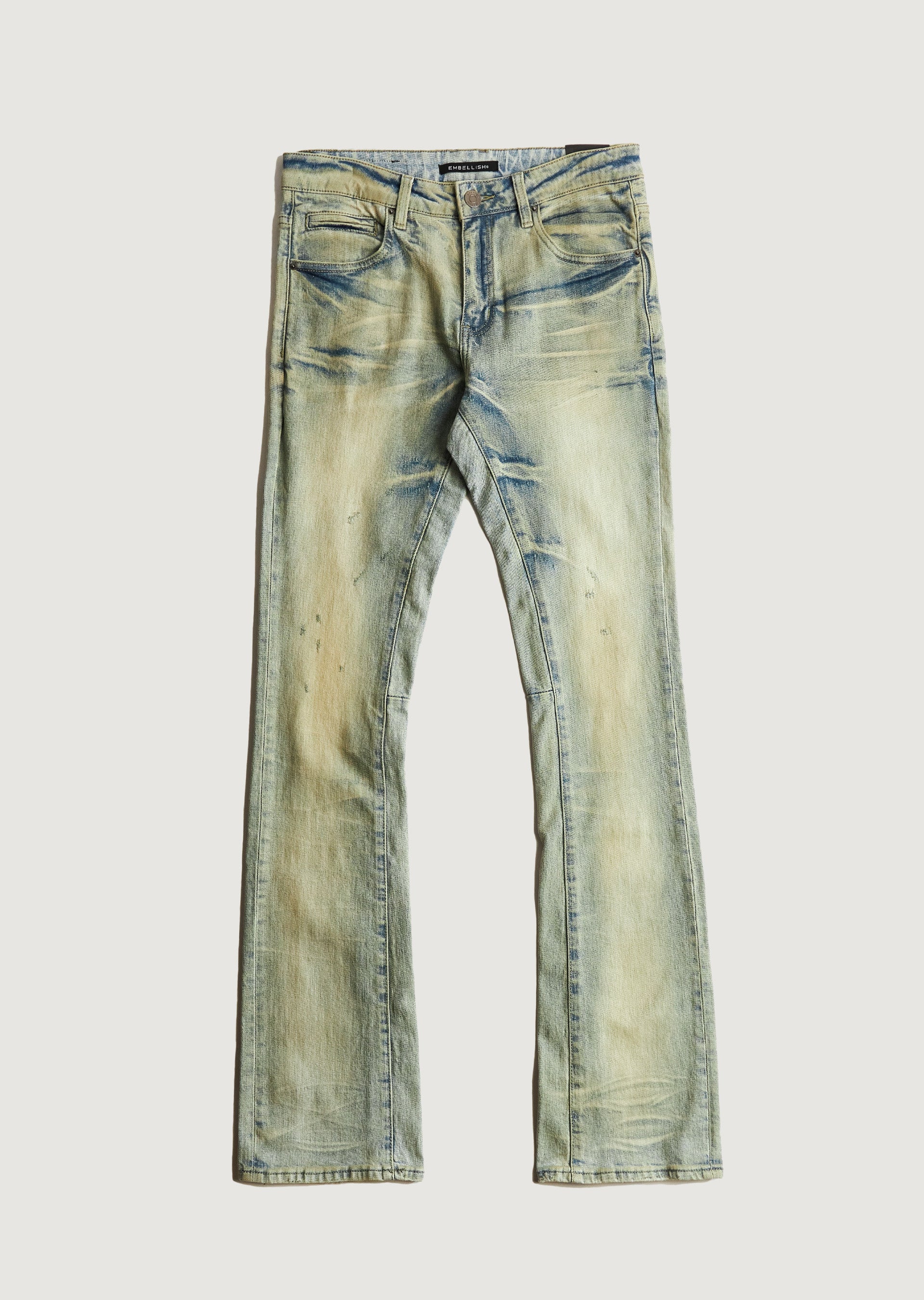 Lars Flare Denim (Sand Blue)