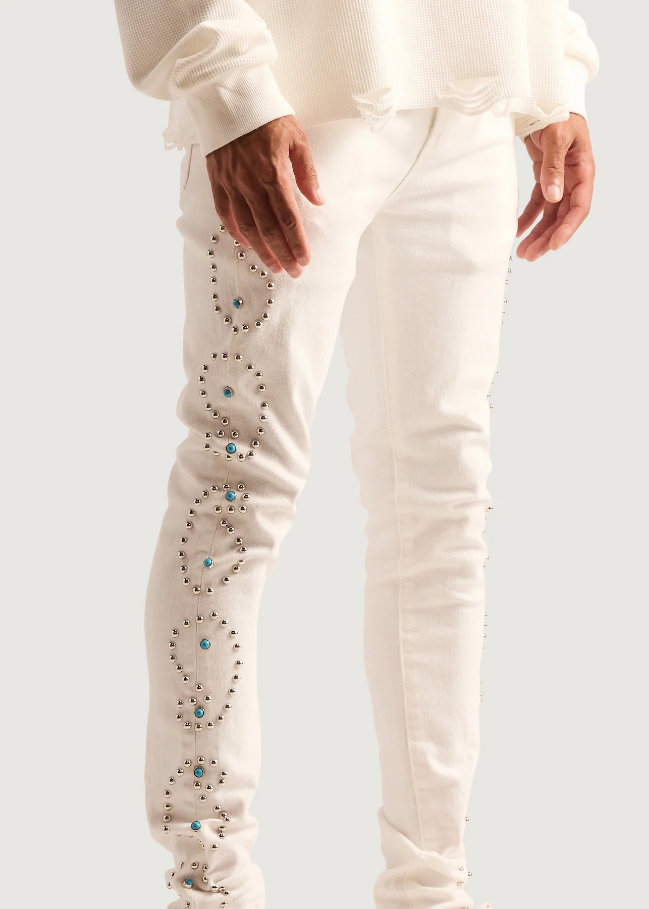 Onix Standard Denim (White) - Image 5