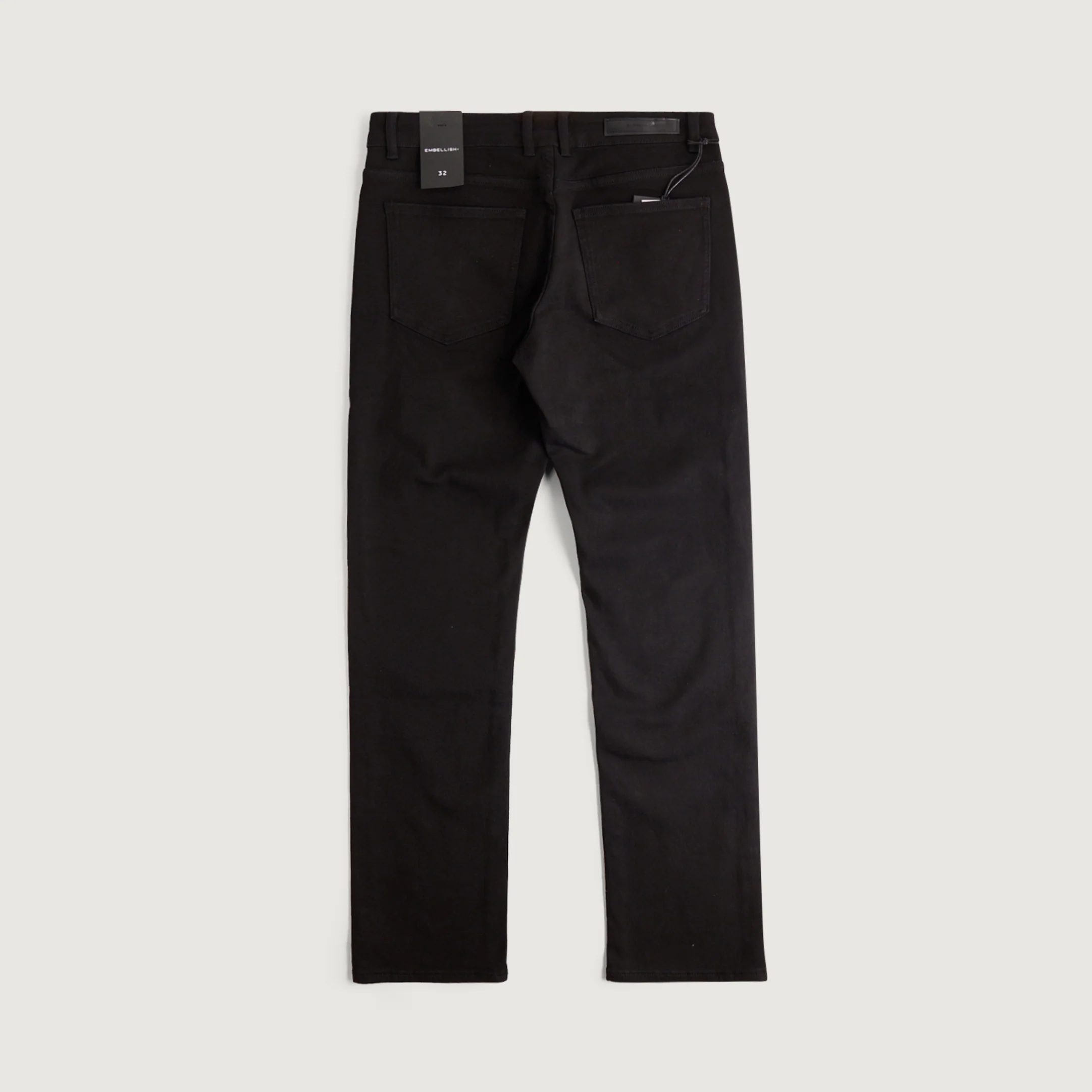 Spencer Slim Straight Denim (Black) - Image 8