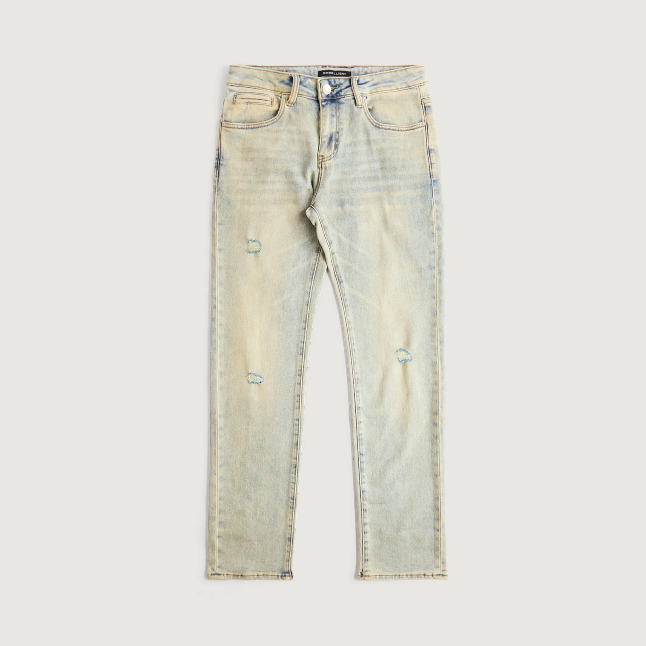 Spencer Slim Straight Denim (Dust Wash)