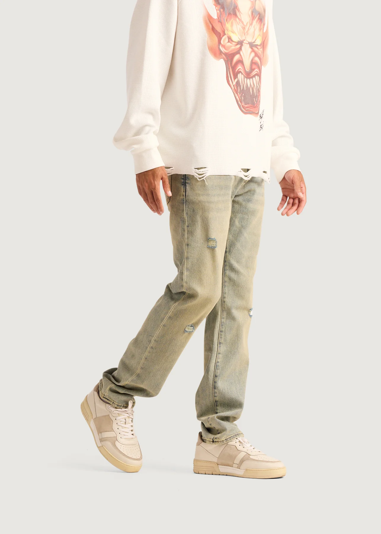 Spencer Slim Straight Denim (Dust Wash) - Image 4