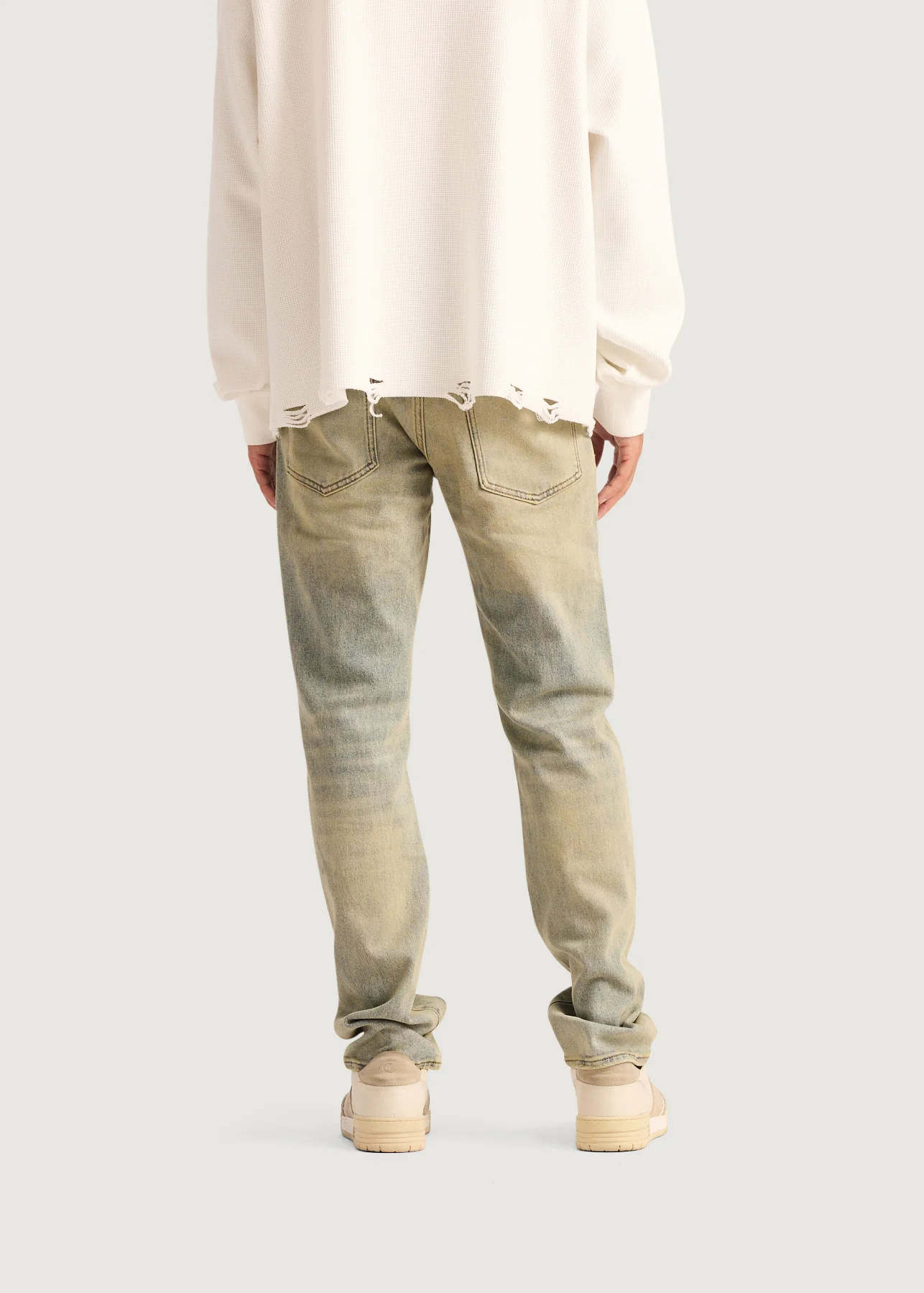 Spencer Slim Straight Denim (Dust Wash) - Image 6