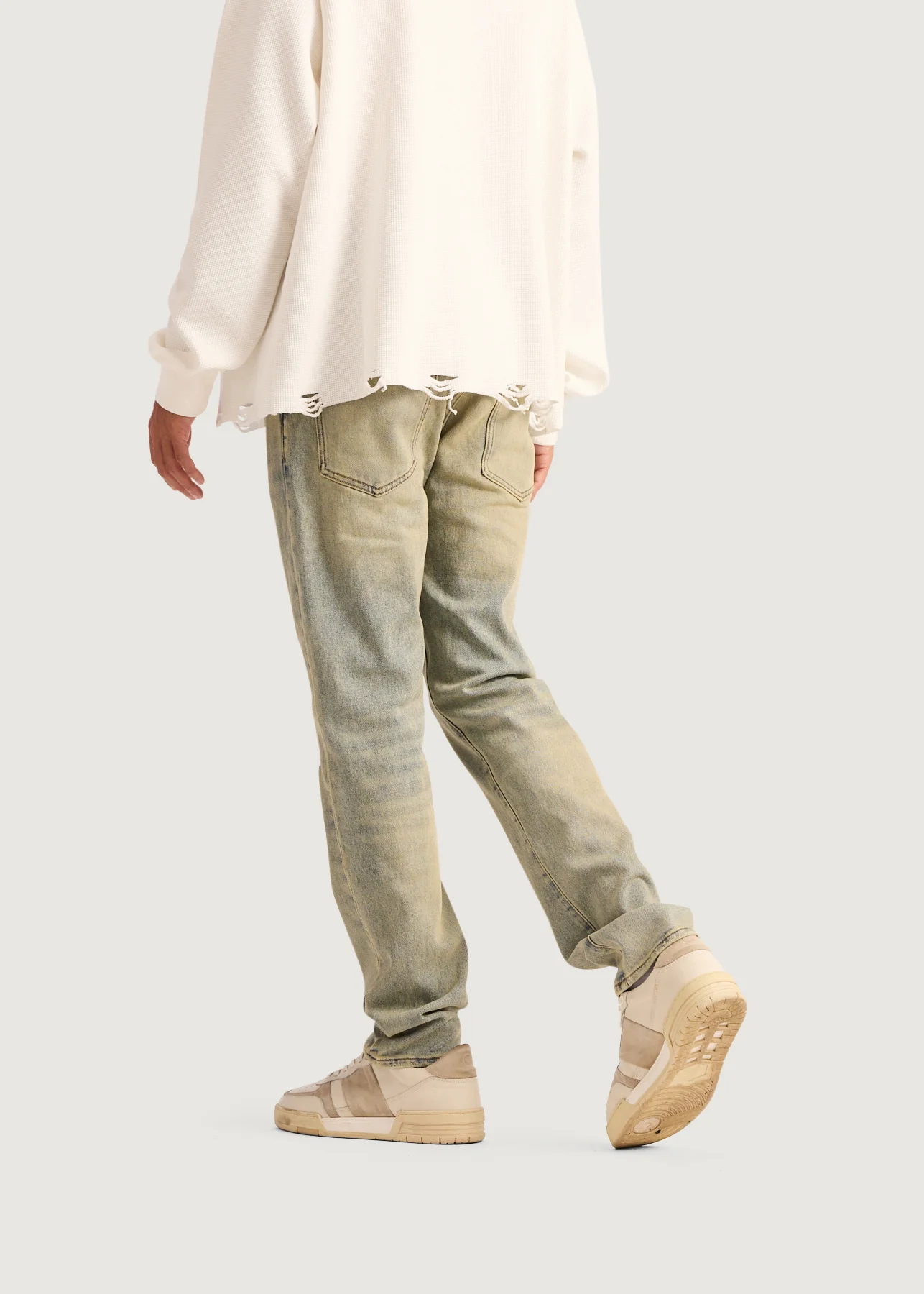 Spencer Slim Straight Denim (Dust Wash) - Image 7