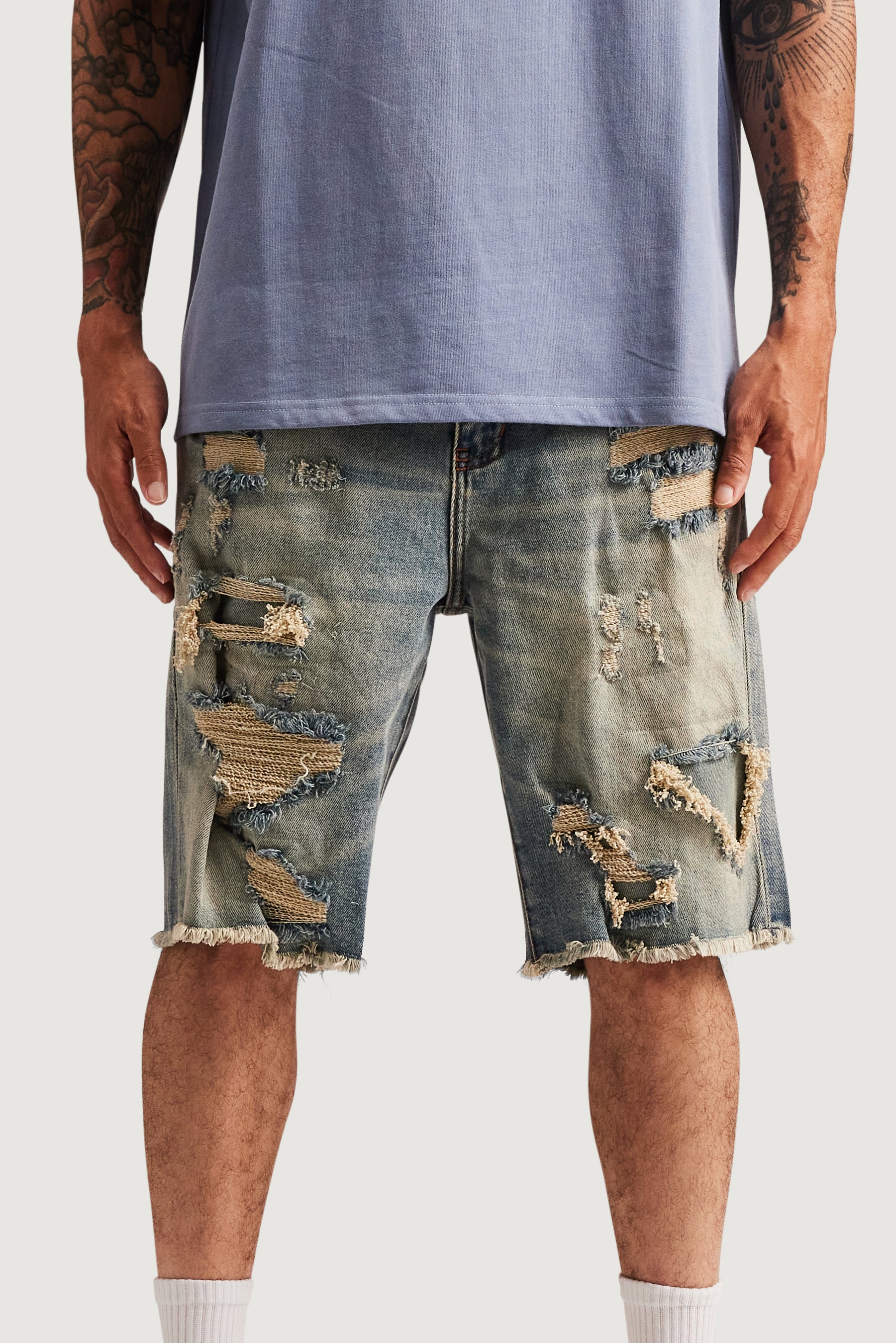 Wraith Denim Shorts - Image 3
