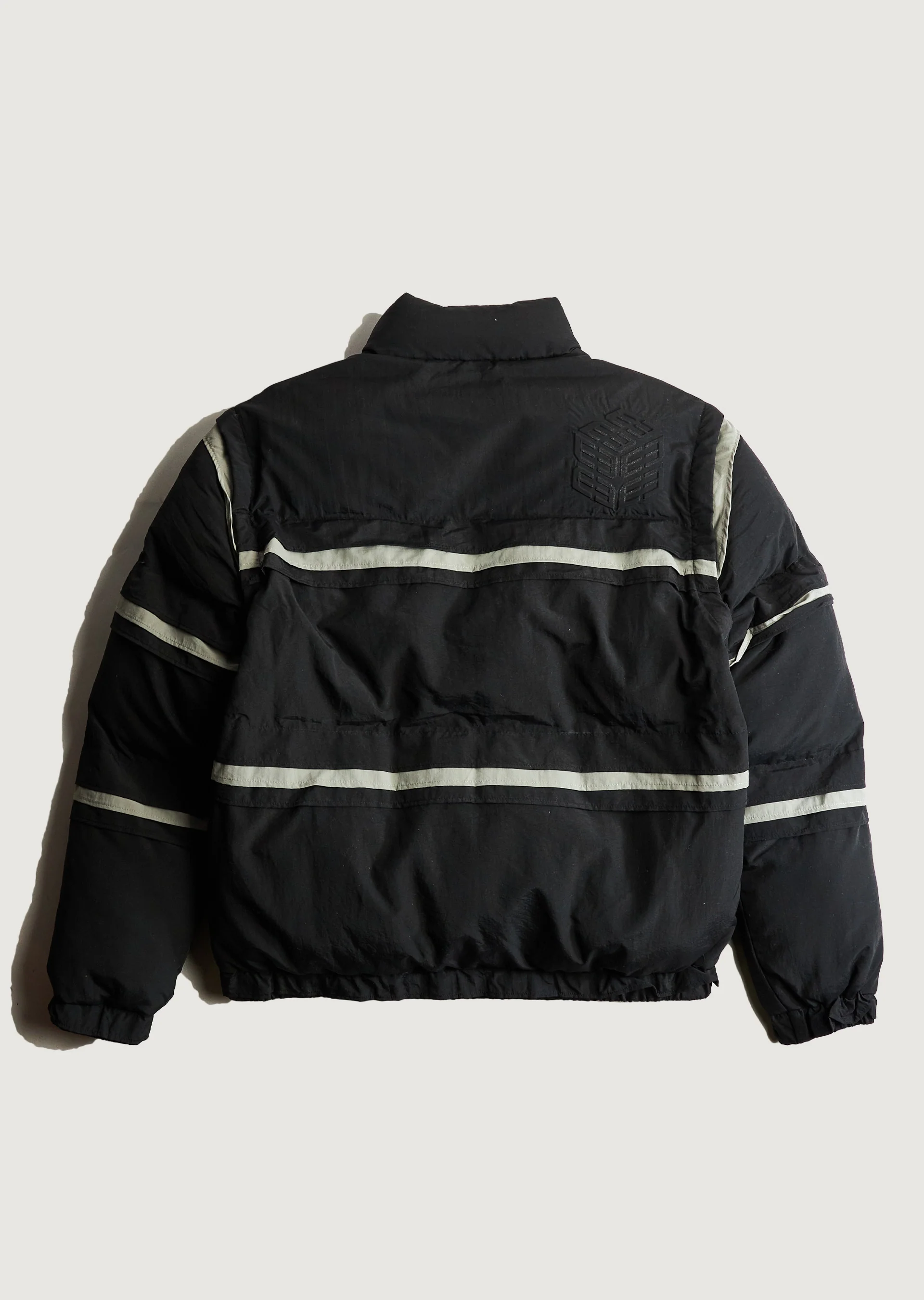 Zero Puffer Jacket (Black) - Image 3